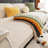 Classic Jacquard Velvet Sofa Slipcover