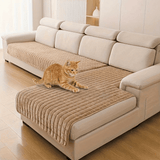 2-Piece Luxury Quilted Sofa Cover