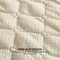 Sofá cama para mascotas a cuadros