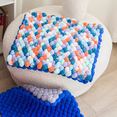 DIY Pom Pom Yarn Craft Kit for Cushions & Blankets