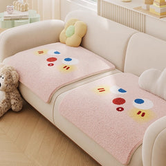 Fluffy Plush Sofa Cushion