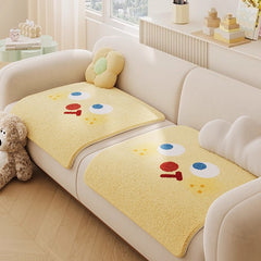 Fluffy Plush Sofa Cushion