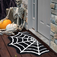 Halloween Doormat with Pumpkin Pattern