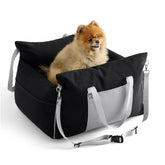 Car Dog Booster Seat & Travel Bed - Waterproof Pet Carrier