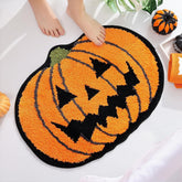 Halloween Doormat with Pumpkin Pattern