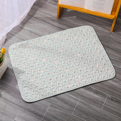 100% Cotton Pet Mat - All Season Soft Bed for Cats & Dogs