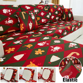 Christmas Stretch Sofa Cushion Covers