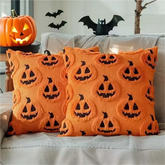2PCS Halloween Pumpkin Pillow Covers