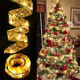 Christmas Tree Ribbon Lights