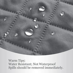 Quilted Reversible Armchair Cover