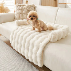 2-in-1 Plush Pet Mattress & Sofa Cushion for Cats and Dogs