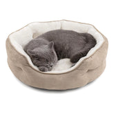 Self-Warming Pet Bed - Cozy Round Donut Dog Bed & Cat Bed