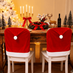 Set of 4 Christmas Chair Covers