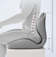 Ergonomic Memory Foam Seat & Back Cushion