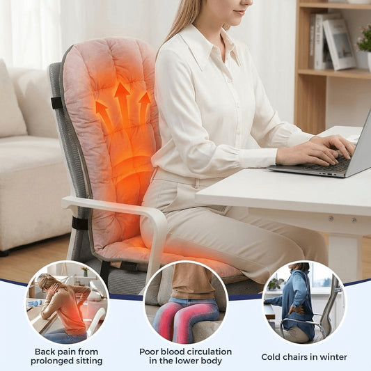 9-Temperature Dual-Zone Heating Pad with Back Support 1024