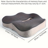 Ergonomic Memory Foam Seat Cushion