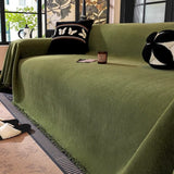 Chenille Sofa Cover Throw