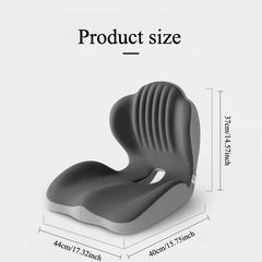 Ergonomic Memory Foam Seat & Back Cushion