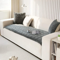 Funda de sofá de pana moderna 