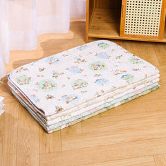 100% Cotton Pet Mat - All Season Soft Bed for Cats & Dogs
