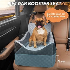 Asiento y cama portátil para mascotas: solución de viaje 3 en 1 para perros y gatos 