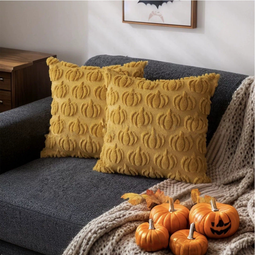 2PCS Fall Pumpkins Decorative Pillow Covers