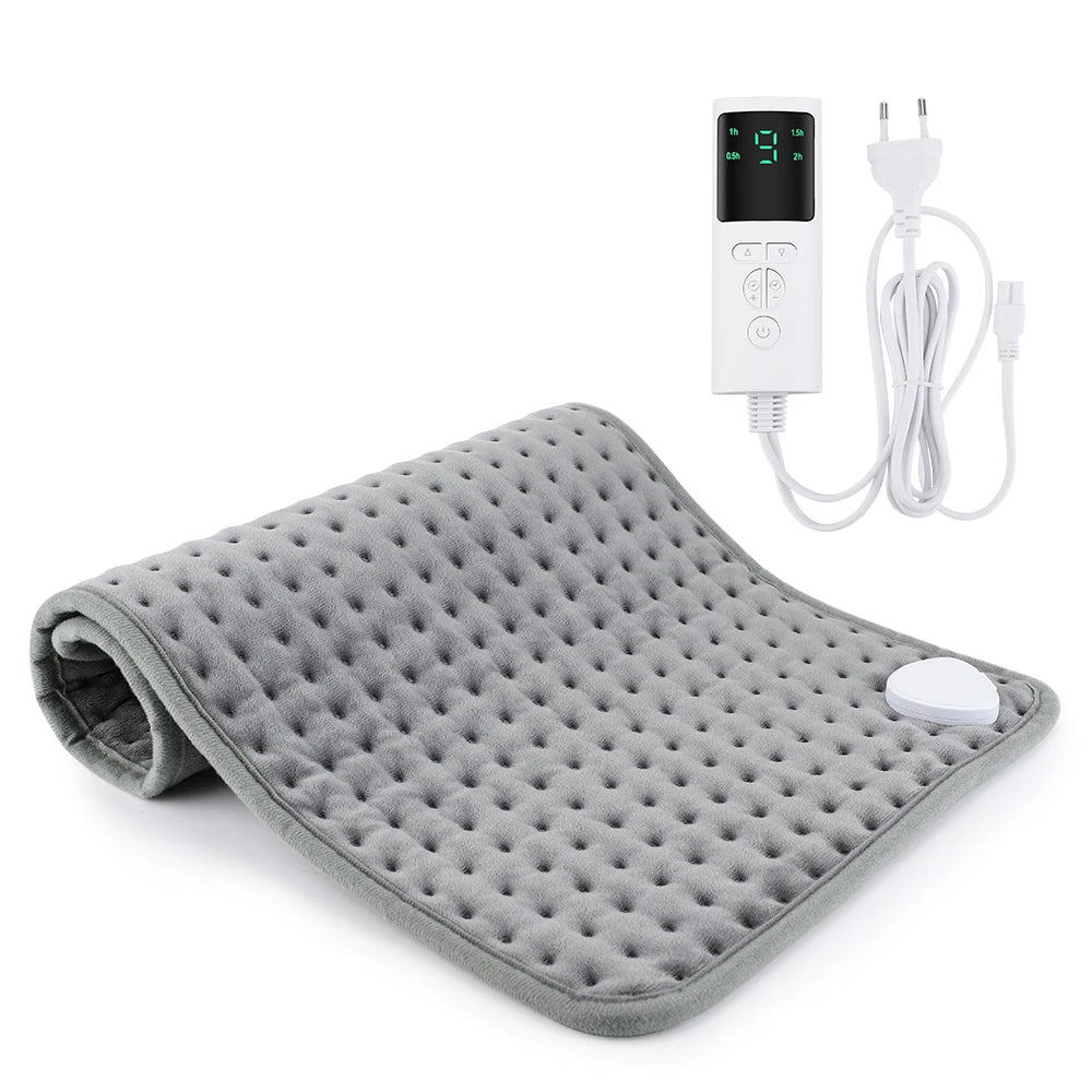 Electric Heating Pad with Thermostat - Versatile Hot Therapy for Pain Relief