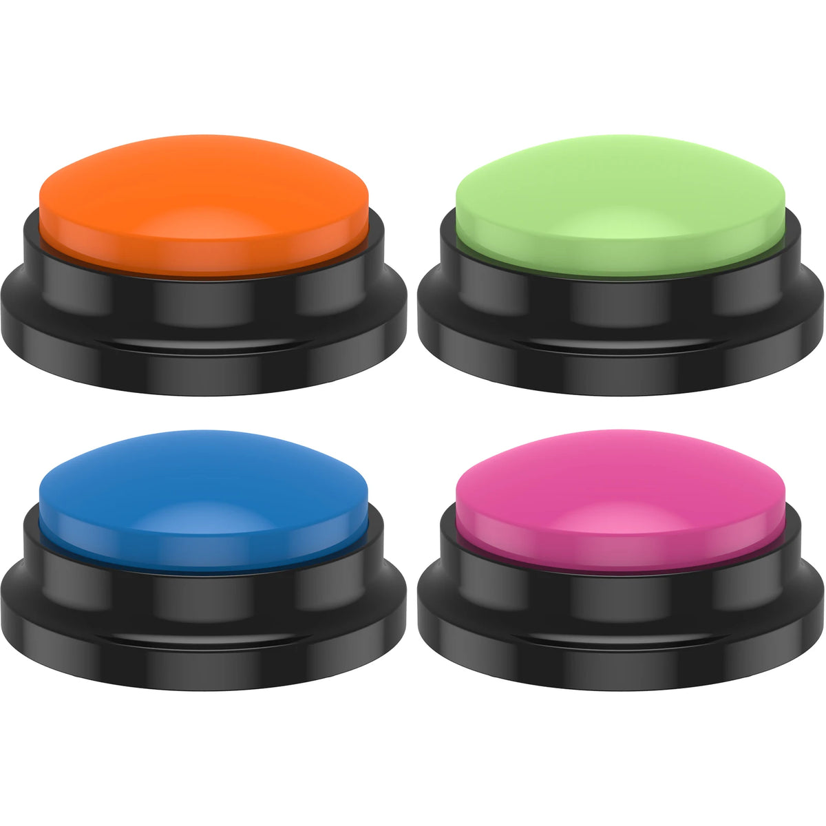 4/6Pcs Recordable Dog Training Buttons