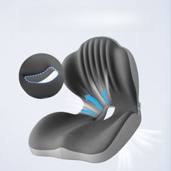 Ergonomic Memory Foam Seat & Back Cushion