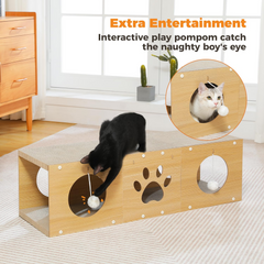 MUlti-Hole Fun Cat tunnel